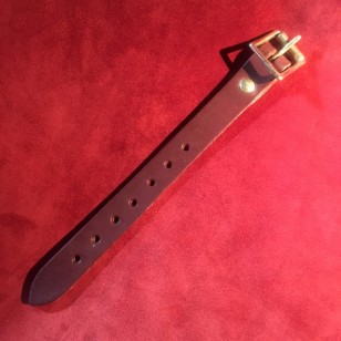 Strap - BR34B - 8" x 3/4" Mid Brown